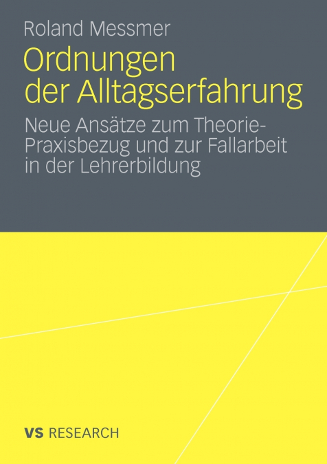 Ordnungen der Alltagserfahrung