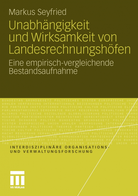Unabhängigkeit und Wirksamkeit von Landesrechnungshöfen