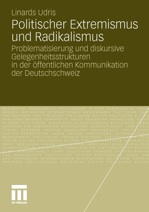 Politischer Extremismus und Radikalismus