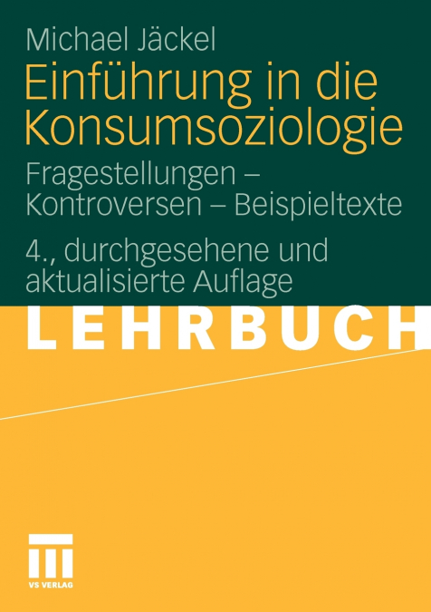Einfuhrung in Die Konsumsoziologie