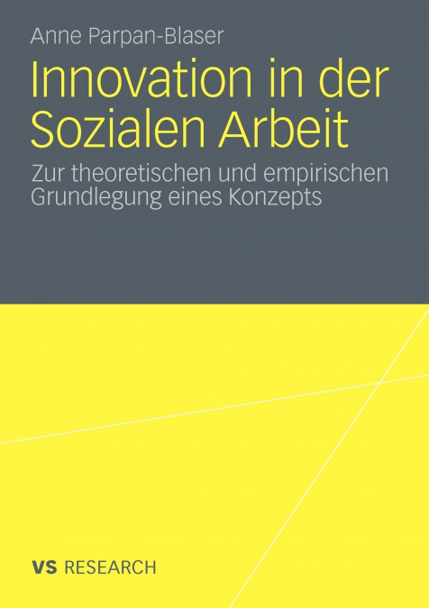Innovation in Der Sozialen Arbeit