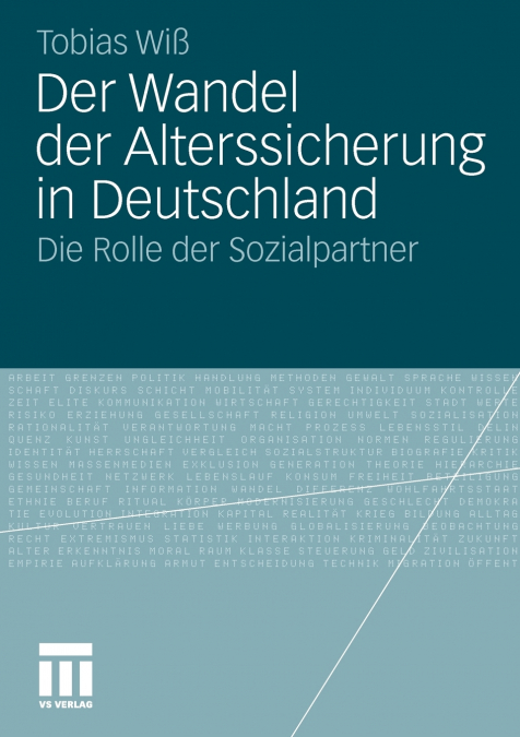 Der Wandel der Alterssicherung in Deutschland