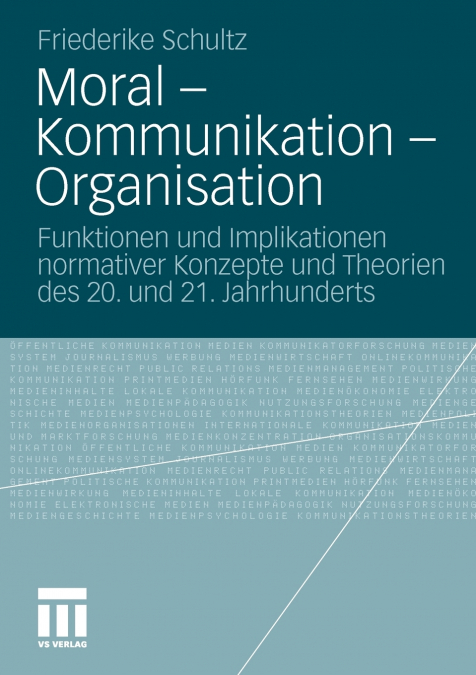 Moral Kommunikation Organisation