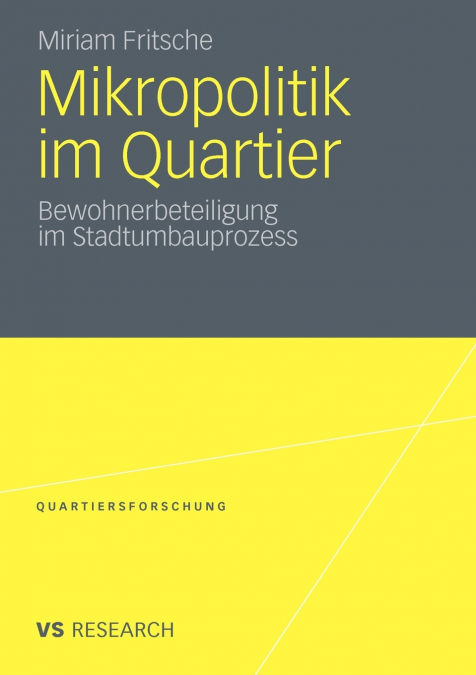 Mikropolitik im Quartier