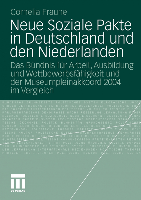 Neue Soziale Pakte in Deutschland Und Den Niederlanden