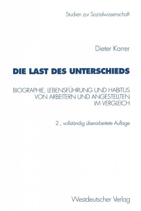 Die Last des Unterschieds