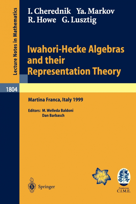 Iwahori-Hecke Algebras and their Representation Theory