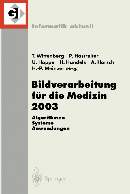Bildverarbeitung für die Medizin 2003