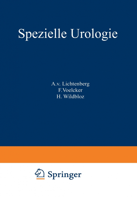 Handbuch der Urologie