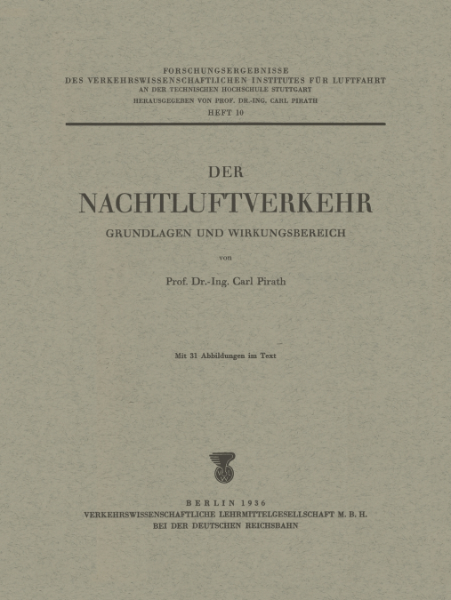 Der Nachtluftverkehr