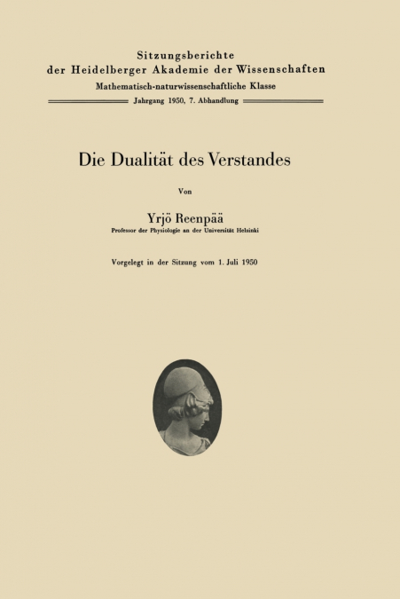 Die Dualitat Des Verstandes