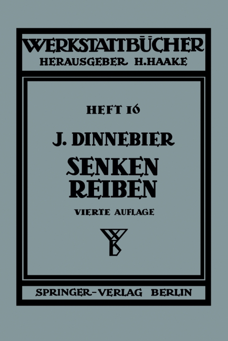 Senken Und Reiben