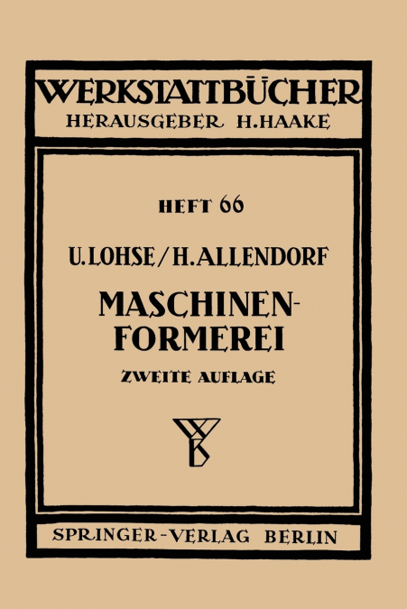 Maschinenformerei