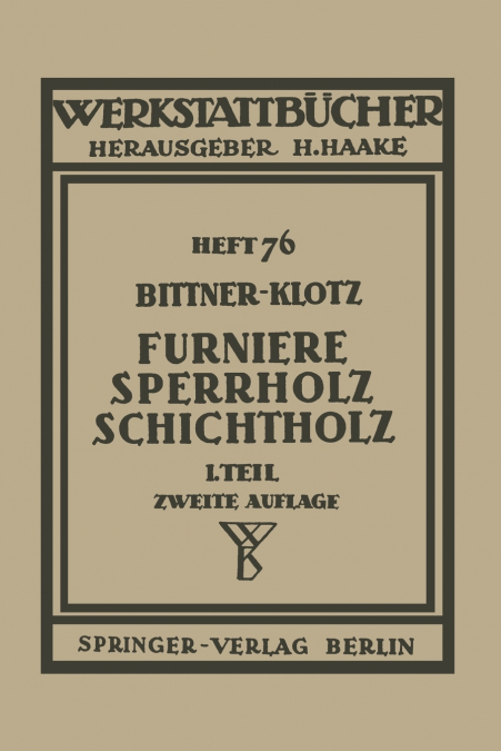 Furniere Sperrholz Schichtholz