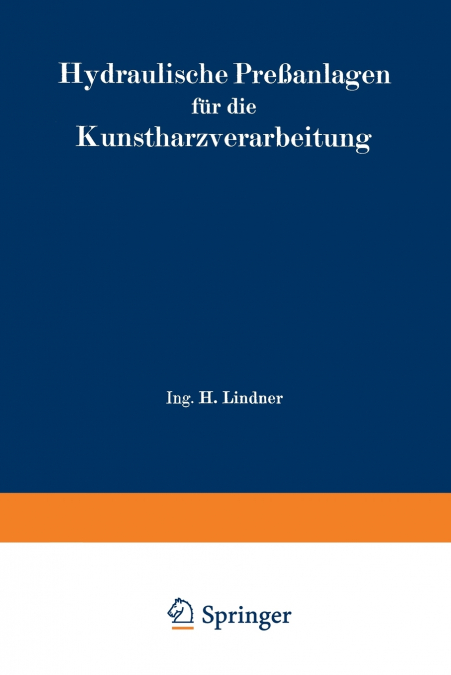 Hydraulische Pressanlagen Fur Die Kunstharzverarbeitung