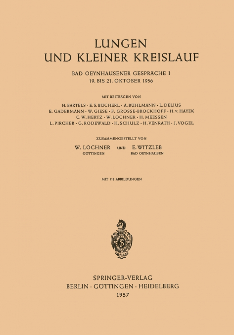 Lungen Und Kleiner Kreislauf