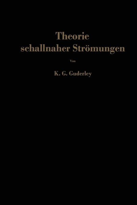 Theorie Schallnaher Stromungen