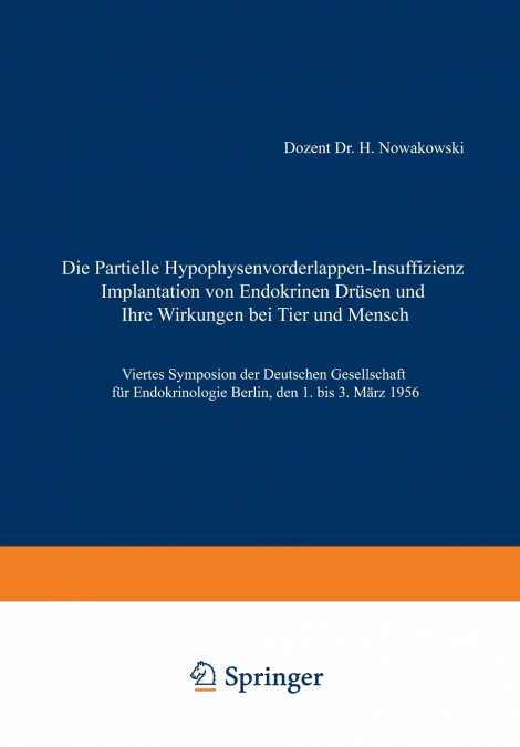 Die Partielle Hypophysenvorderlappen-Insuffizienz