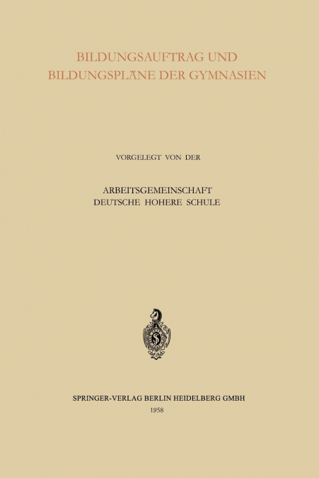 Bildungsauftrag Und Bildungsplane Der Gymnasien