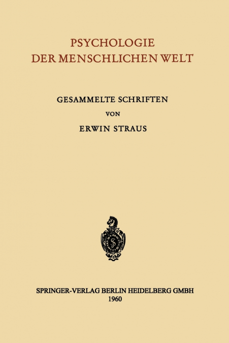 Psychologie der Menschlichen Welt