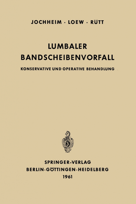 Lumbaler Bandscheibenvorfall