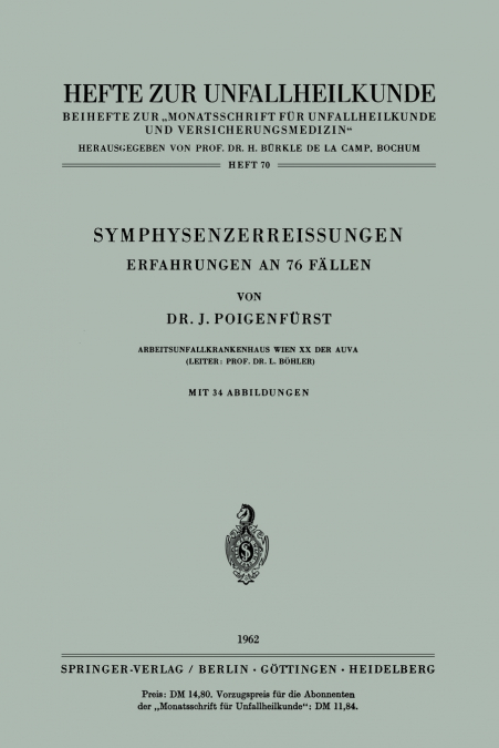 Symphysenzerreissungen