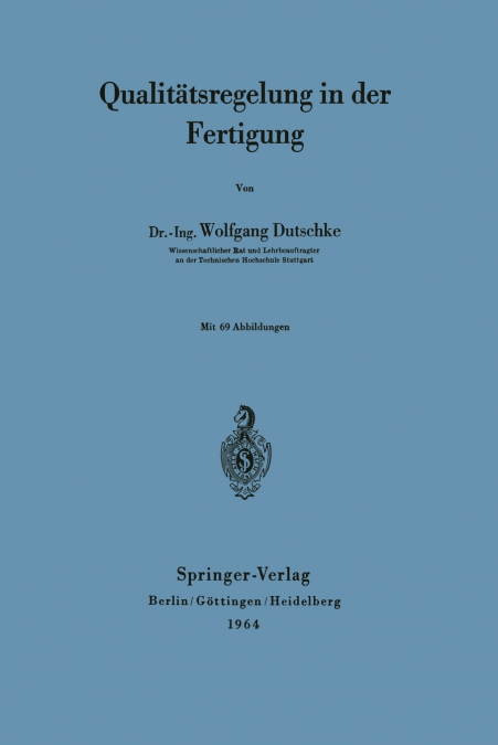 Qualitätsregelung in der Fertigung