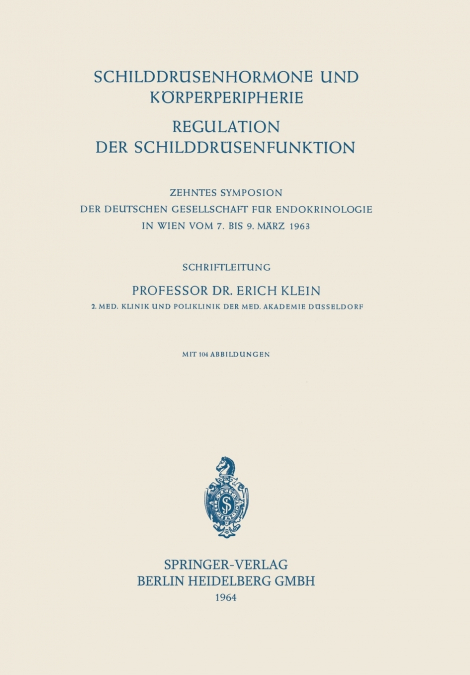 Schilddra1/4senhormon Und Karperperipherie
