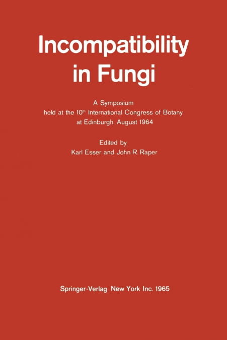 Incompatibility in Fungi
