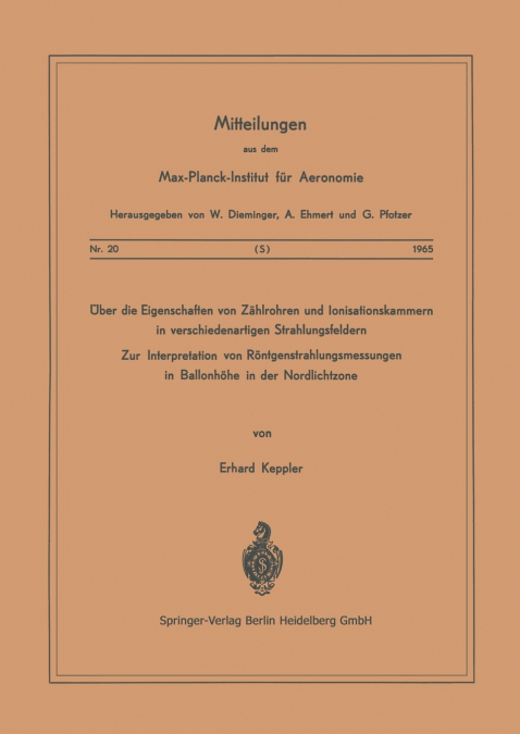 Über die Eigenschaften von Zählrohren und Ionisationskammern in verschiedenartigen Strahlungsfeldern