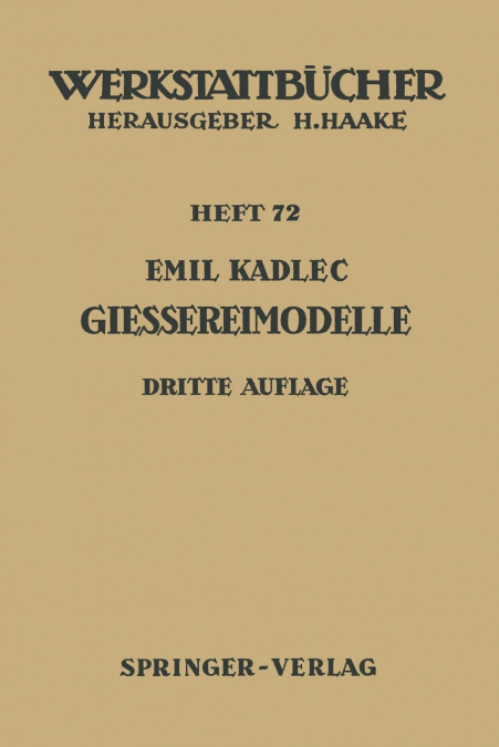 Giessereimodelle