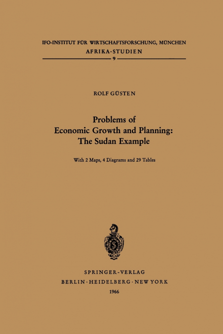 Problems of Economic Growth and Planning