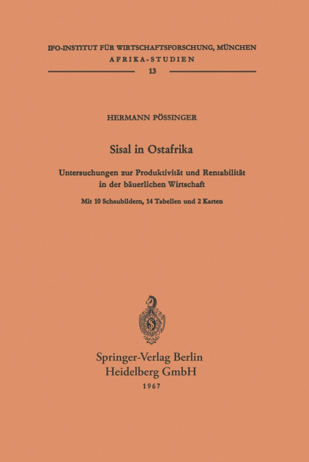 Sisal in Ostafrika