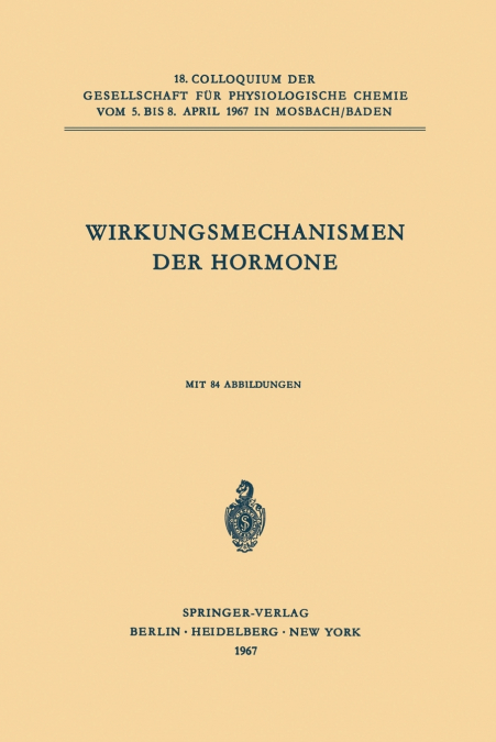 Wirkungsmechanismen Der Hormone