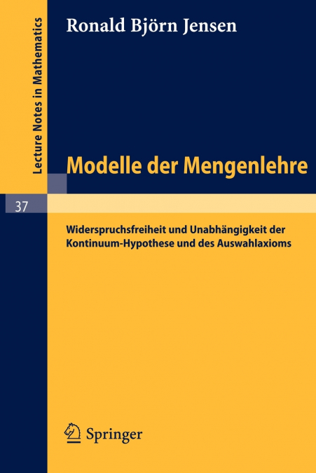Modelle Der Mengenlehre