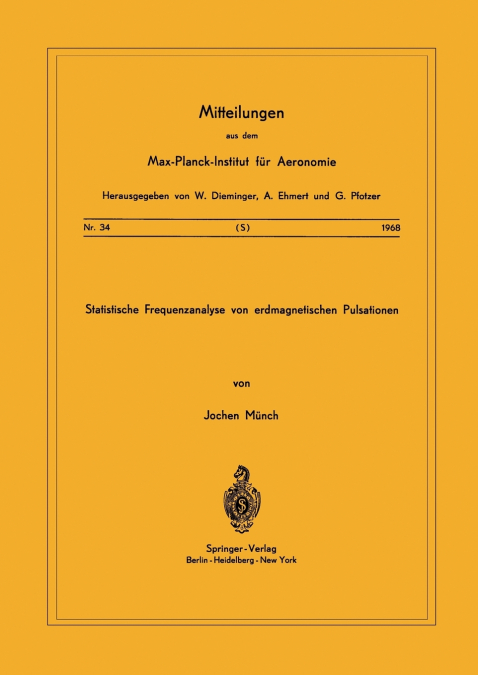 Statistische Frequenzanalyse von Erdmagnetischen Pulsationen