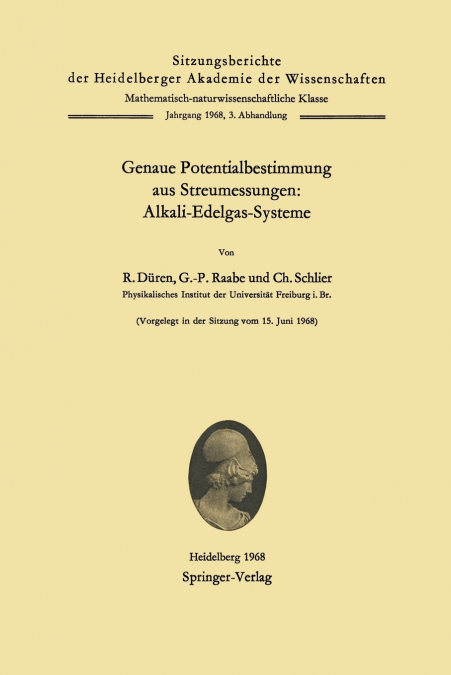 Genaue Potentialbestimmung Aus Streumessungen