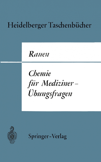 Chemie Fur Mediziner Ubungsfragen