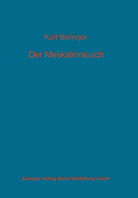 Der Meskalinrausch