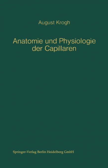 Anatomie Und Physiologie Der Capillaren