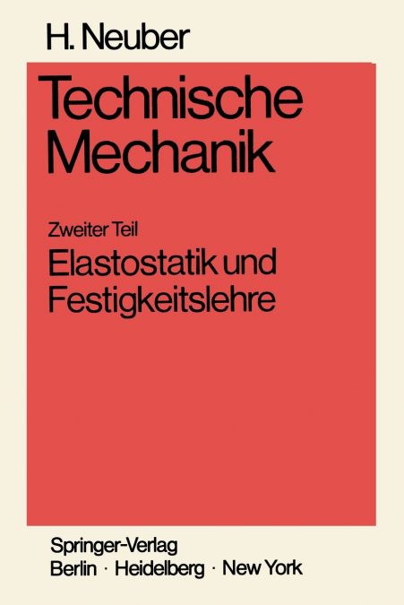 Technische Mechanik Methodische Einführung