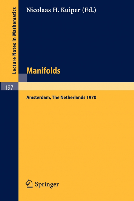 Manifolds - Amsterdam 1970