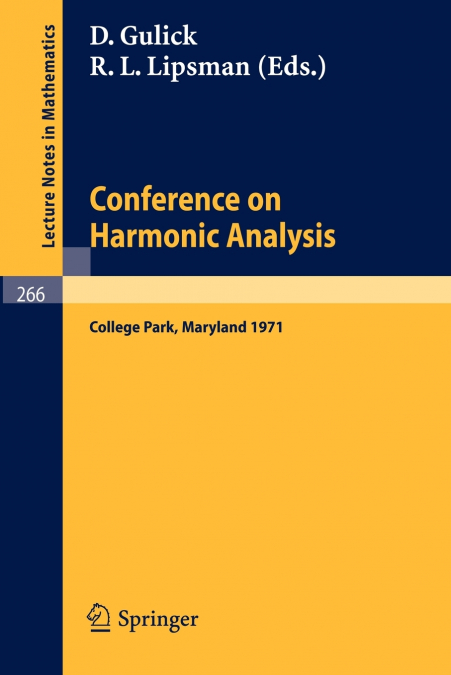 Conference on Harmonic Analysis