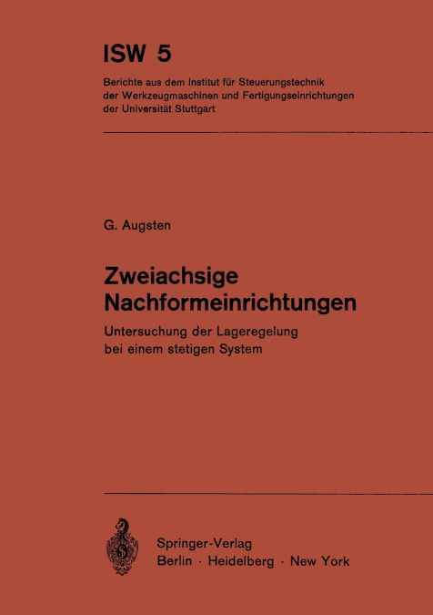 Zweiachsige Nachformeinrichtungen