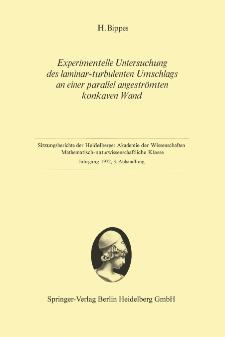 Experimentelle Untersuchung des laminar-turbulenten Umschlags an einer parallel angeströmten konkaven Wand