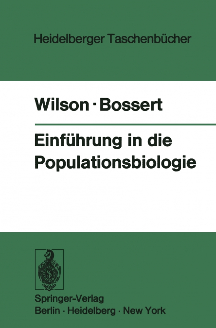 Einführung in die Populationsbiologie