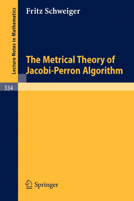 The Metrical Theory of Jacobi-Perron Algorithm
