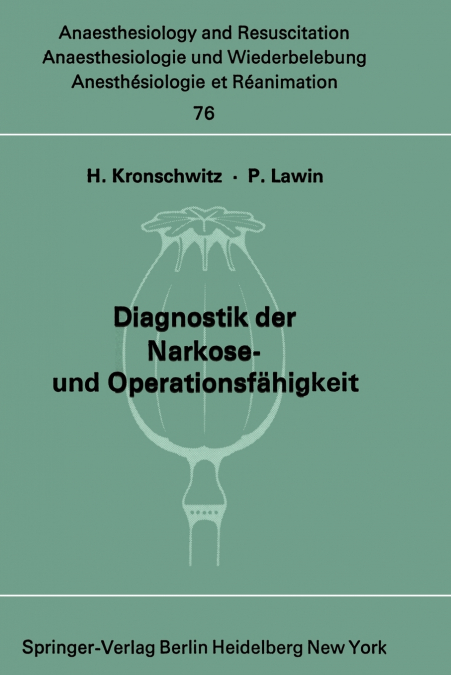 Diagnostik Der Narkose- Und Operationsfahigkeit