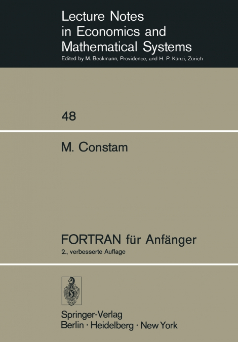 FORTRAN für Anfänger