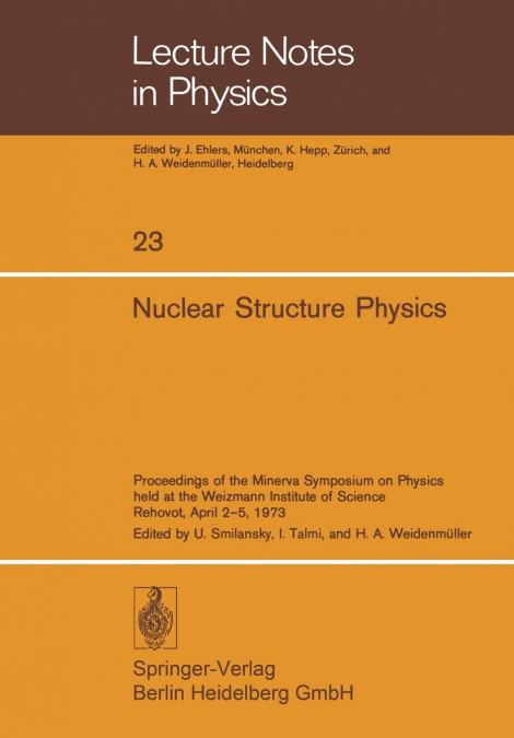 Nuclear Structure Physics